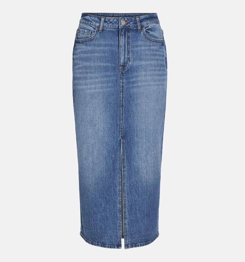 Vila Jupes Mi-longues Jeans en Bleu pour femmes (361340)