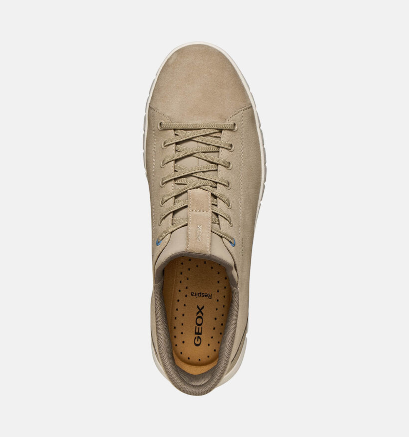 Geox Flextride Plus Slip-ons en Beige pour hommes (367989) - pour semelles orthop&eacute;diques