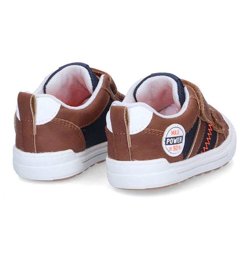 Sprox Chaussures à scratch en Cognac pour garçons (305292)