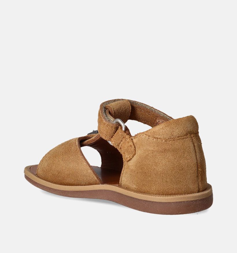 Pom d'Api Poppy Easy Bruine Sandalen voor jongens (354617)