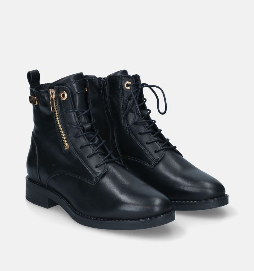 River Woods Gladys Bottines en Noir pour femmes (316099)