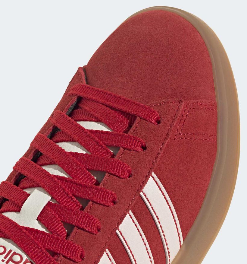 adidas Grand Court 2.0 Baskets en Rouge pour femmes (365426) - pour semelles orthopédiques