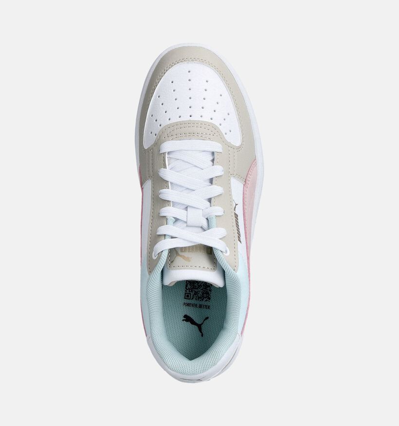 Puma Caven 2.0 Witte Sneakers voor meisjes (359170) - geschikt voor steunzolen