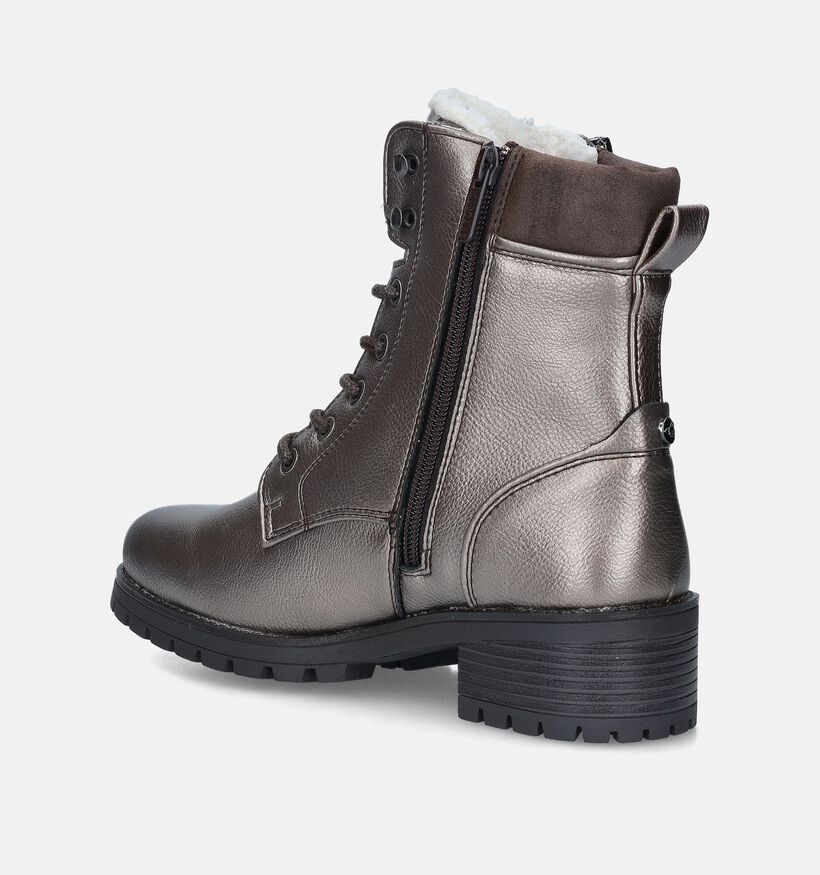 Mustang Gouden Veterboots voor dames (347381)