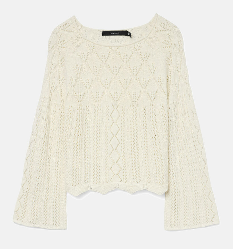 Vero Moda Ginger Pull en Beige pour femmes (352181)