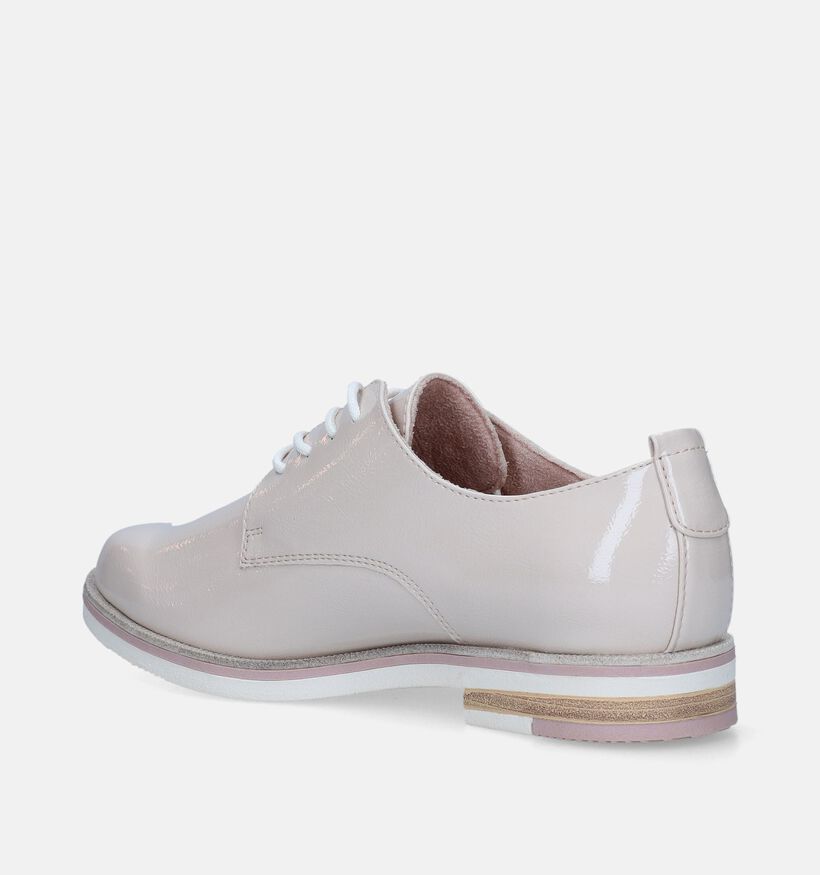 Marco Tozzi Chaussures à lacets en Beige clair pour femmes (338342)