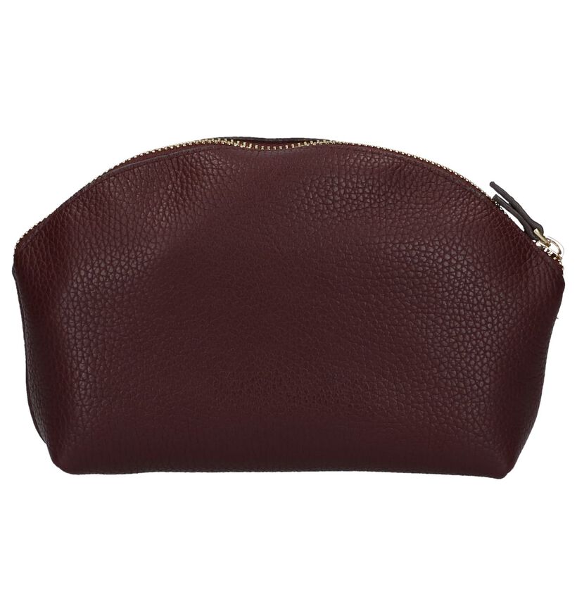 Bordeaux Make-up Tasje Mazarin in leer (226922)