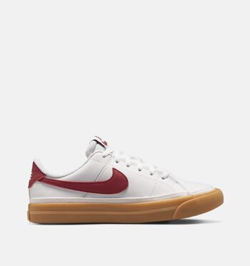 Nike Court Legacy Low Sneakers White/ Team Red/ Gum/ Yellow/Light Silver/ White/ Gum