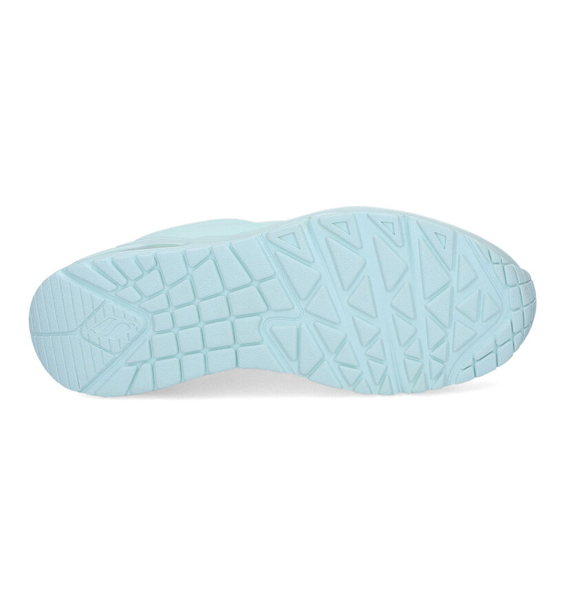 Skechers Uno Frosty Kicks Baskets en Mauve pour femmes (334206) - pour semelles orthopédiques