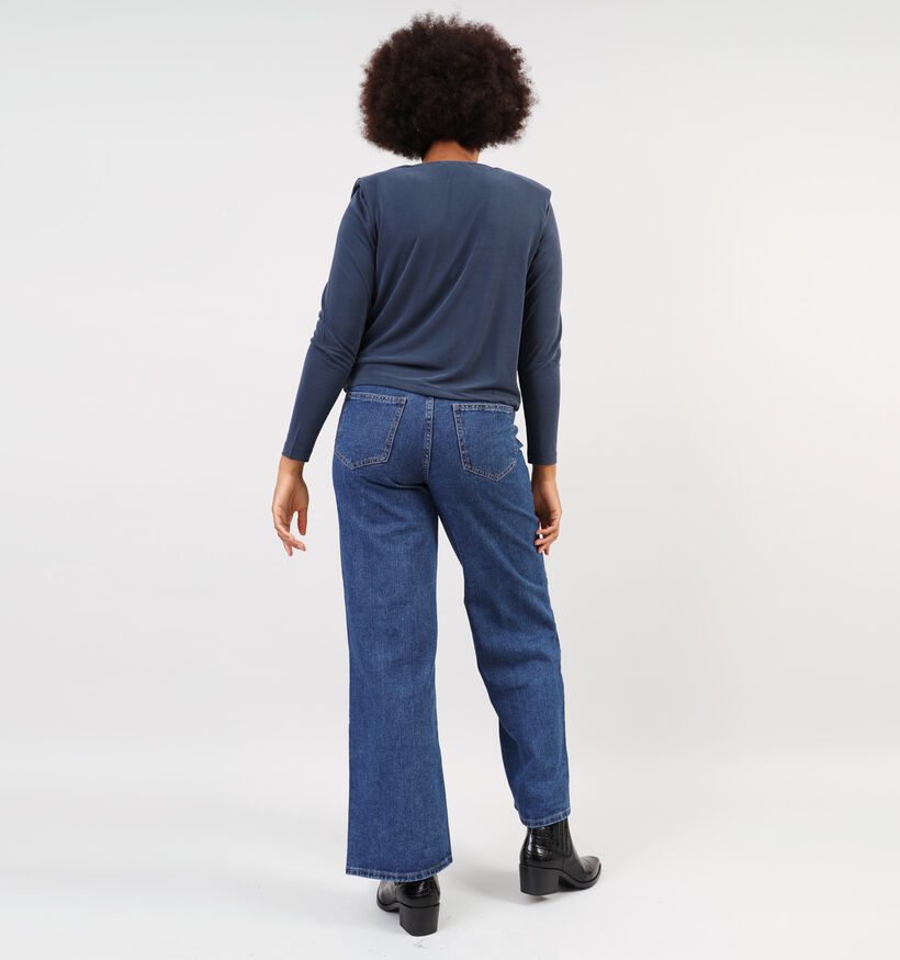 Minus Tasia Blauwe Blouse voor dames (348242)