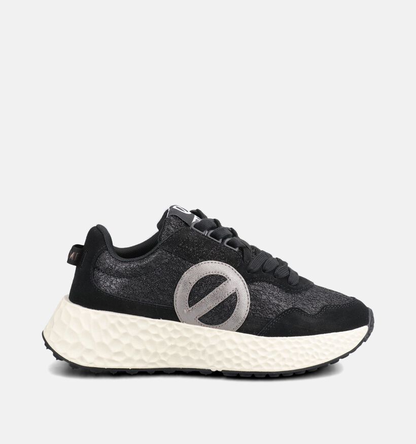 No Name Carter Jogger Baskets en Noir pour femmes (380987) - pour semelles orthop&eacute;diques