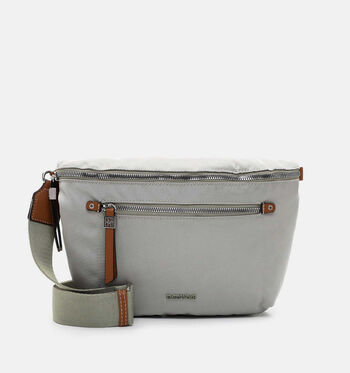 Emily & Noah Crossbody tassen Zwart/Beige/Groen