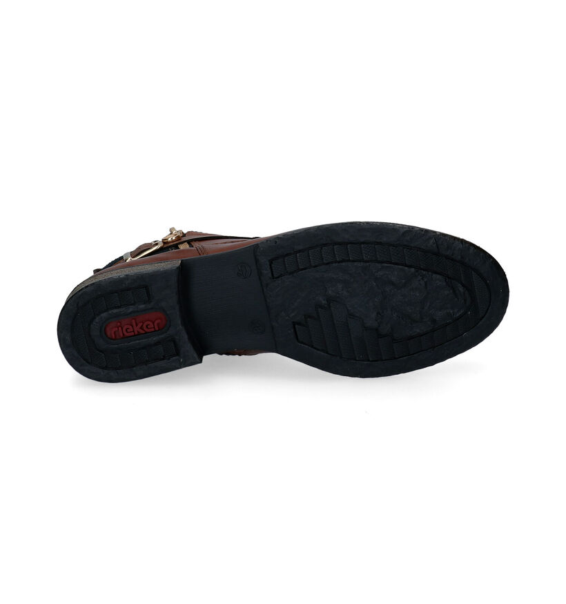 Rieker Bottines basses en Cognac pour femmes (328431)