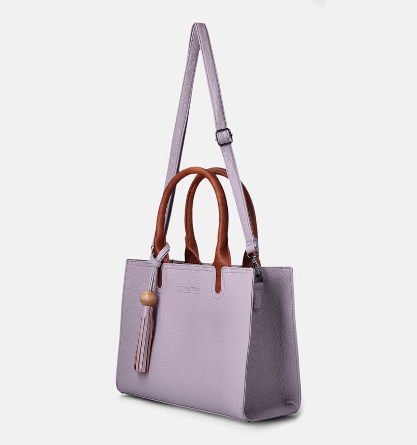 Signatur Sac à Main en Lila pour femmes (359020)