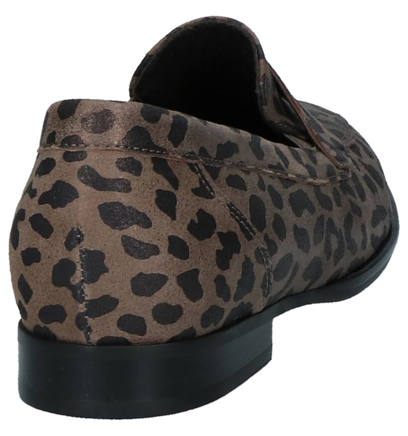 Gabor OptiFit Mocassins en Taupe en nubuck (231255)