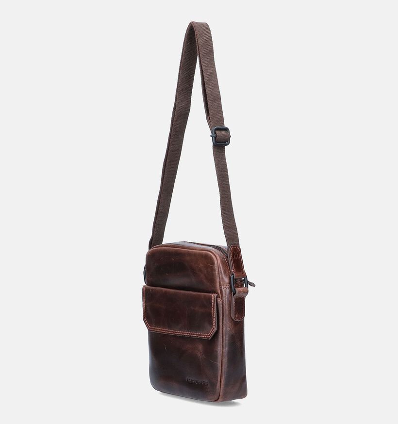 Maverick Sac à bandoulière en Marron pour hommes (365799)