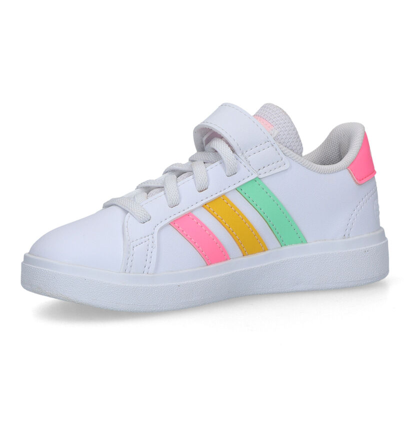 adidas Grand Court 2.0 EL Witte Sneakers voor meisjes (324671)