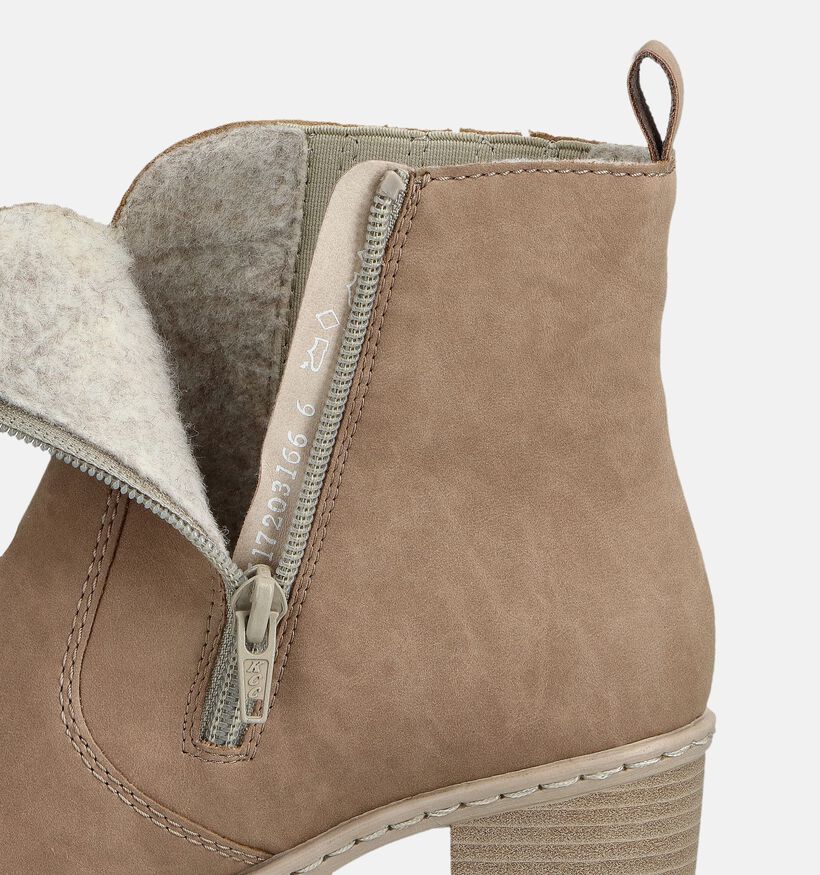 Rieker Bottines à talons en Marron pour femmes (363549)