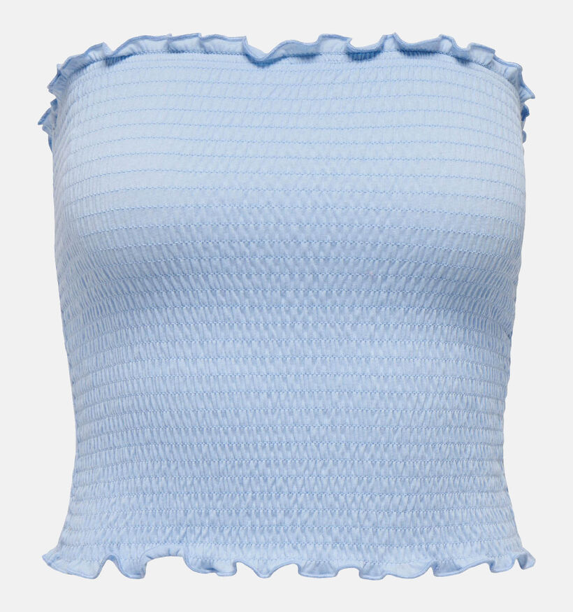 JDY Frulla Blauw Strapless Topje voor dames (327163)