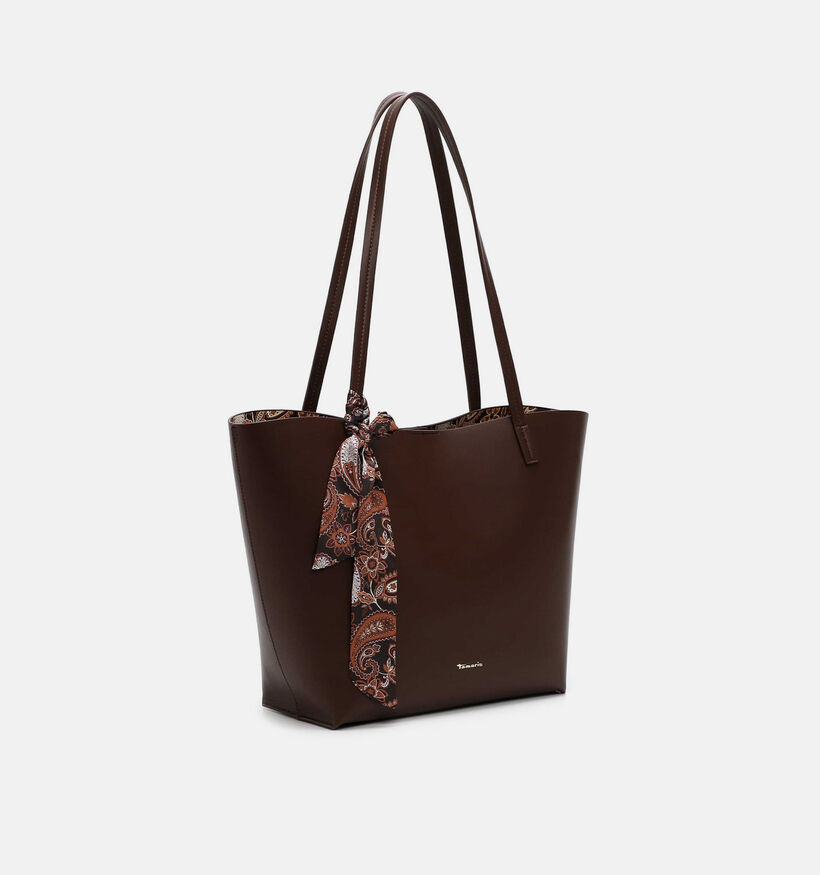 Tamaris Margarethe Cabas en Brun fonc&eacute; pour femmes (378790)