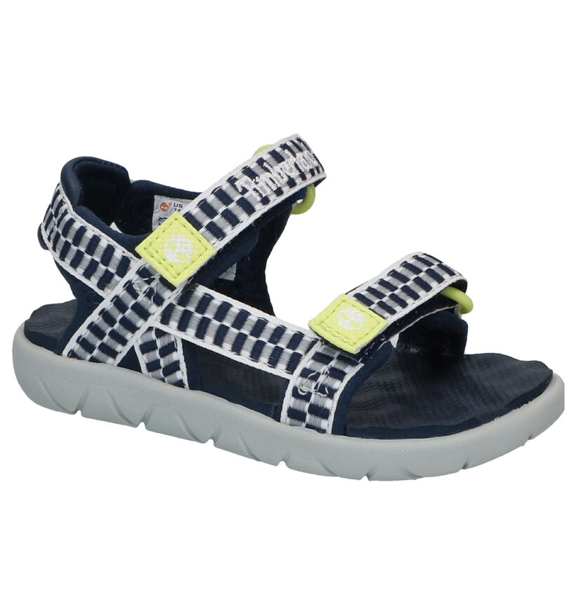 Timberland Perkins Row Webbing Sandales en Vert pour garçons (305833)