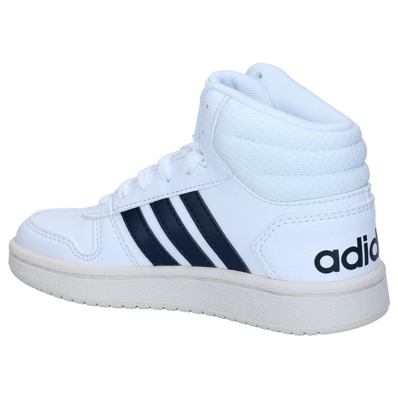 adidas Hoops Zwarte Sneakers voor jongens (299867)