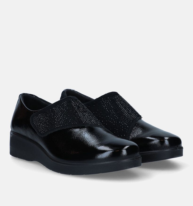 Hush Puppies Isoo Chaussures à velcro en Noir pour femmes (330852) - pour semelles orthopédiques