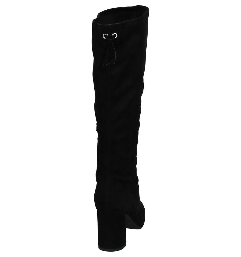 NeroGiardini Bottes hautes en Noir en daim (226497)