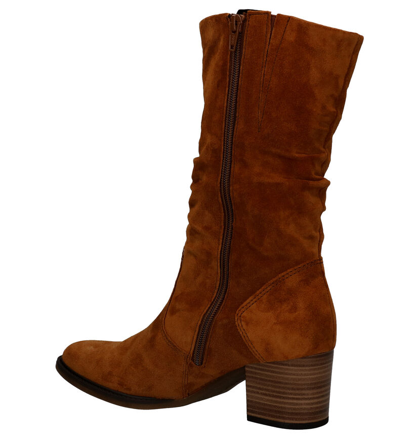 Gabor Bottes en Cognac en daim (282437)