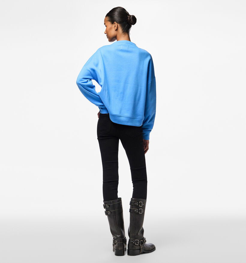 Pieces Chilli Blauwe Sweater voor dames (351131)
