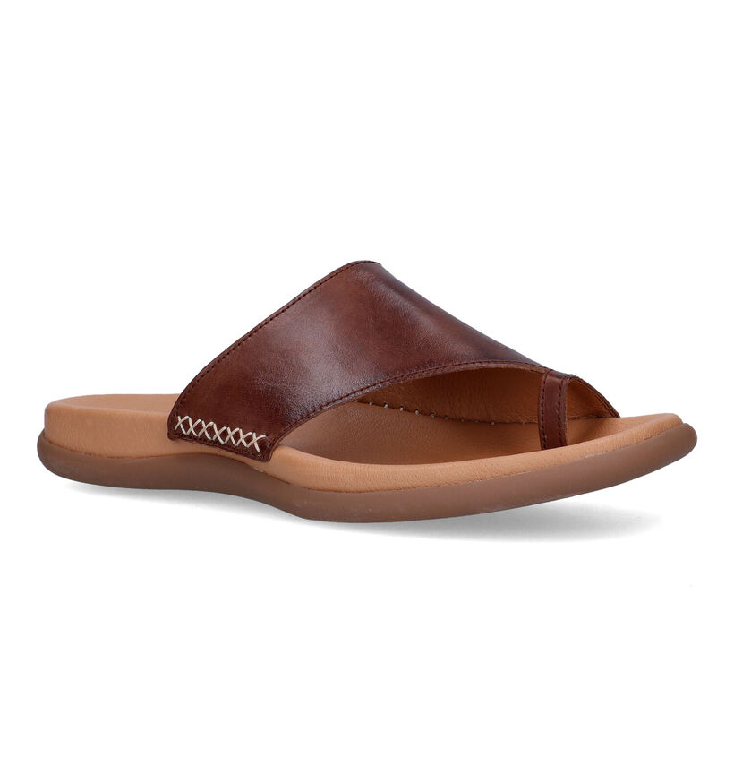 Gabor Best Fitting Cognac Teenslippers voor dames (323427)