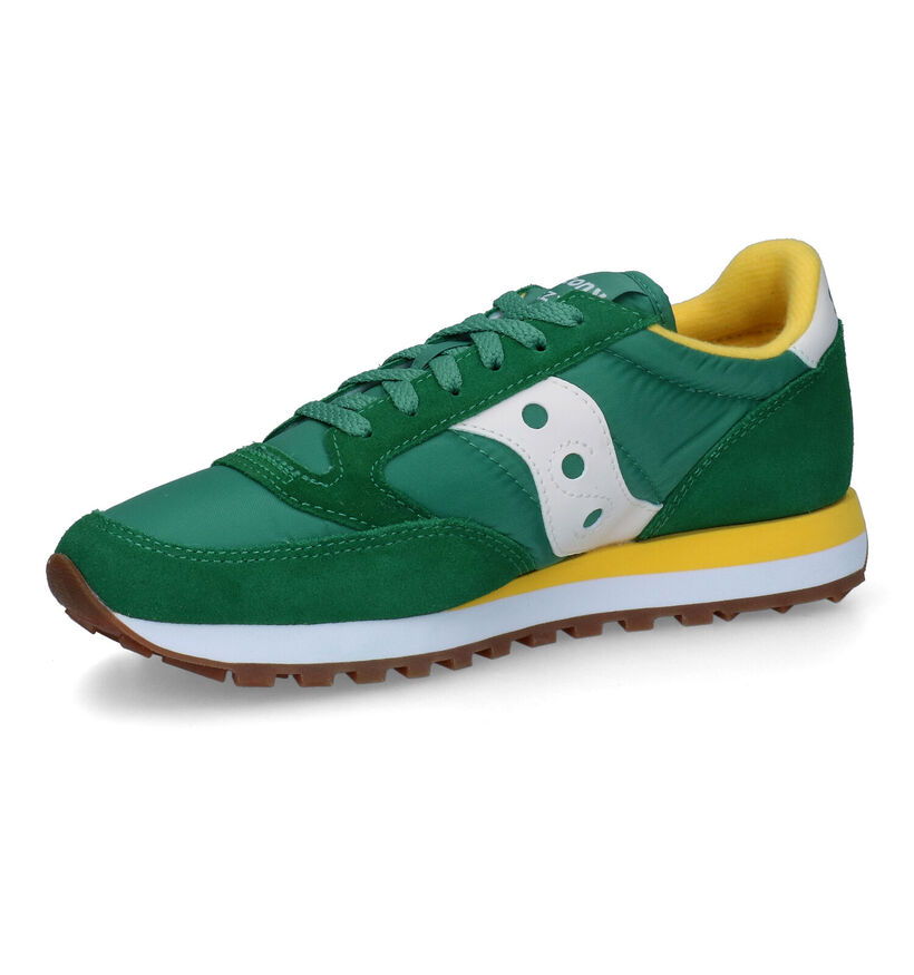 Saucony Jazz Original Baskets en Vert pour hommes (302062) - pour semelles orthopédiques