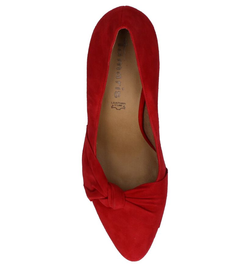 Tamaris Escarpins classique en Rouge en daim (214262)