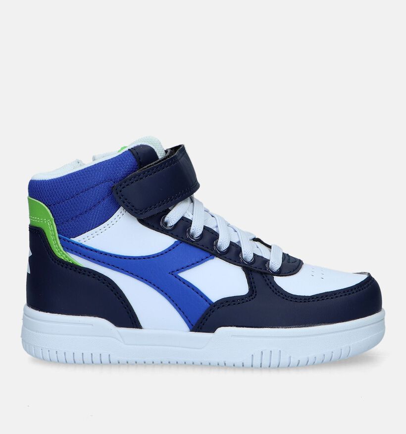 Diadora Raptor Mid Baskets en Blanc pour filles, garçons (329572)