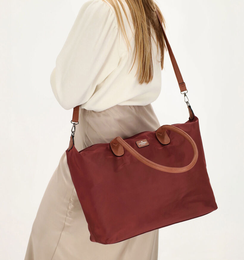 Charm London Buckingham Cabas en Bordeaux pour femmes (380924)