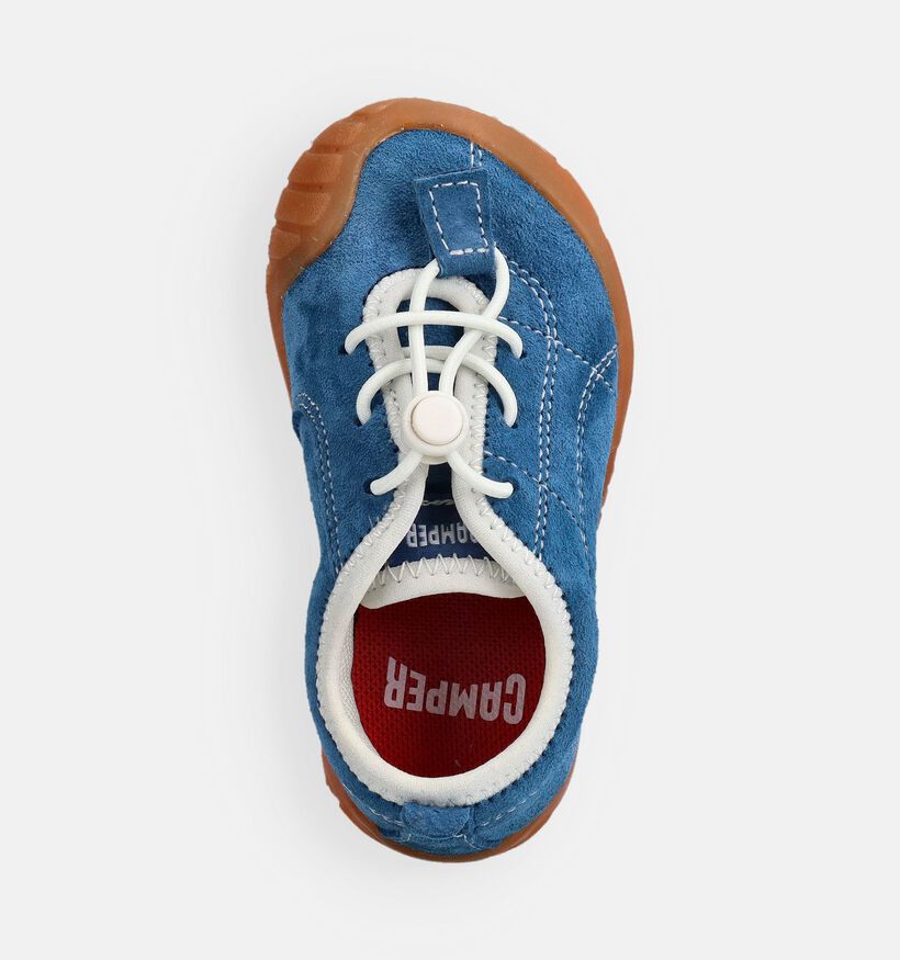 Camper Blauwe Eerste Stappers/Babysneakers voor meisjes, jongens (370732) - geschikt voor steunzolen