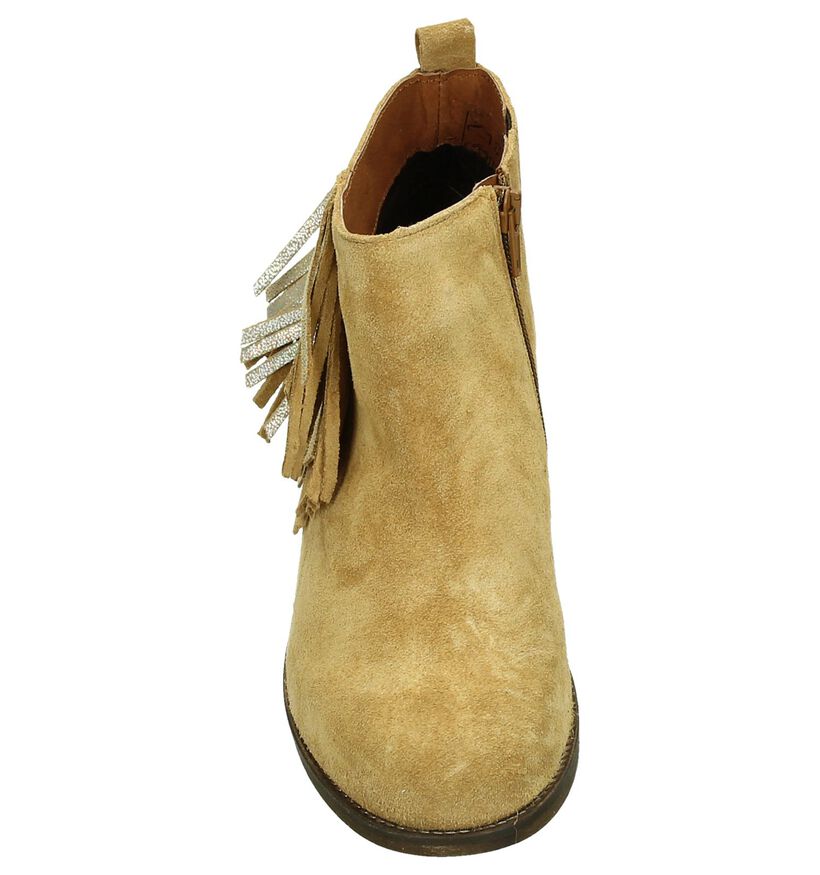 Flair Beige Boots in daim (170621)