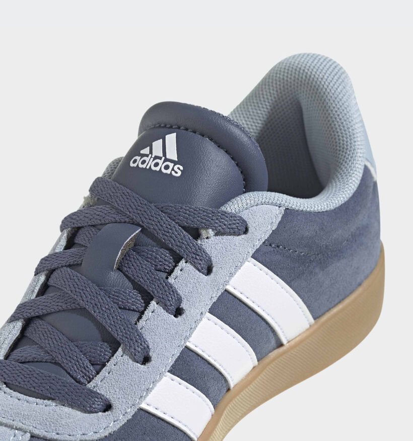 adidas VL Court 3.0 Blauwe Sneakers voor meisjes, jongens (366871) - geschikt voor steunzolen