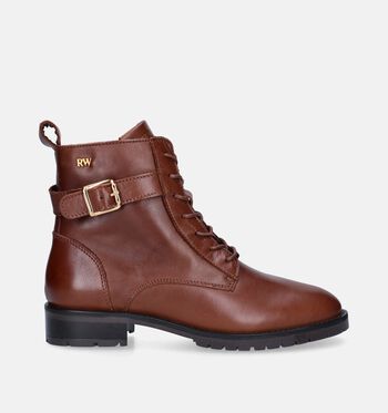 River Woods Boots Zwart/Cognac