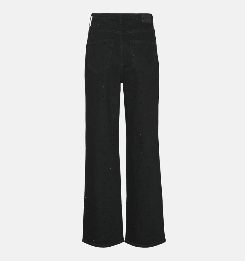 Vero Moda Tessa Wide leg jeans en Noir L32 pour femmes (349033)