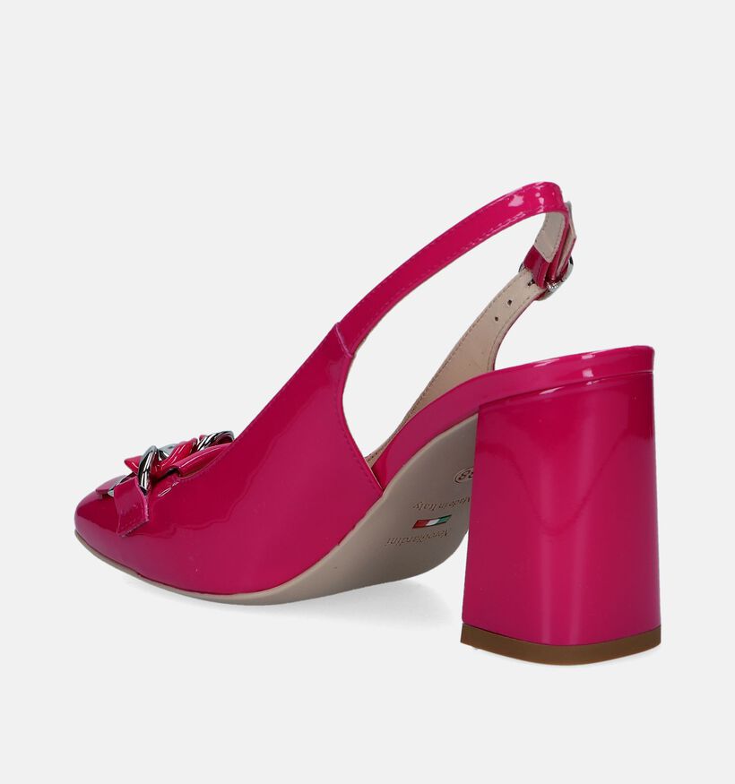 NeroGiardini Escarpins slingback en Fuchsia pour femmes (339461)