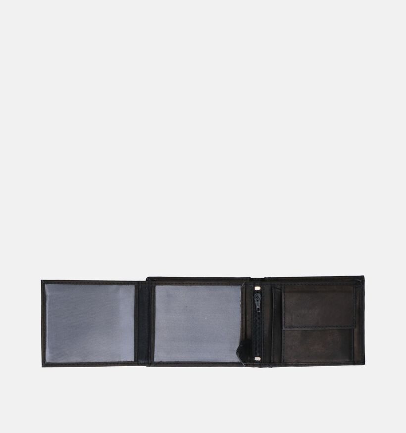 Euro-Leather Zwarte Portefeuille voor heren (365214)