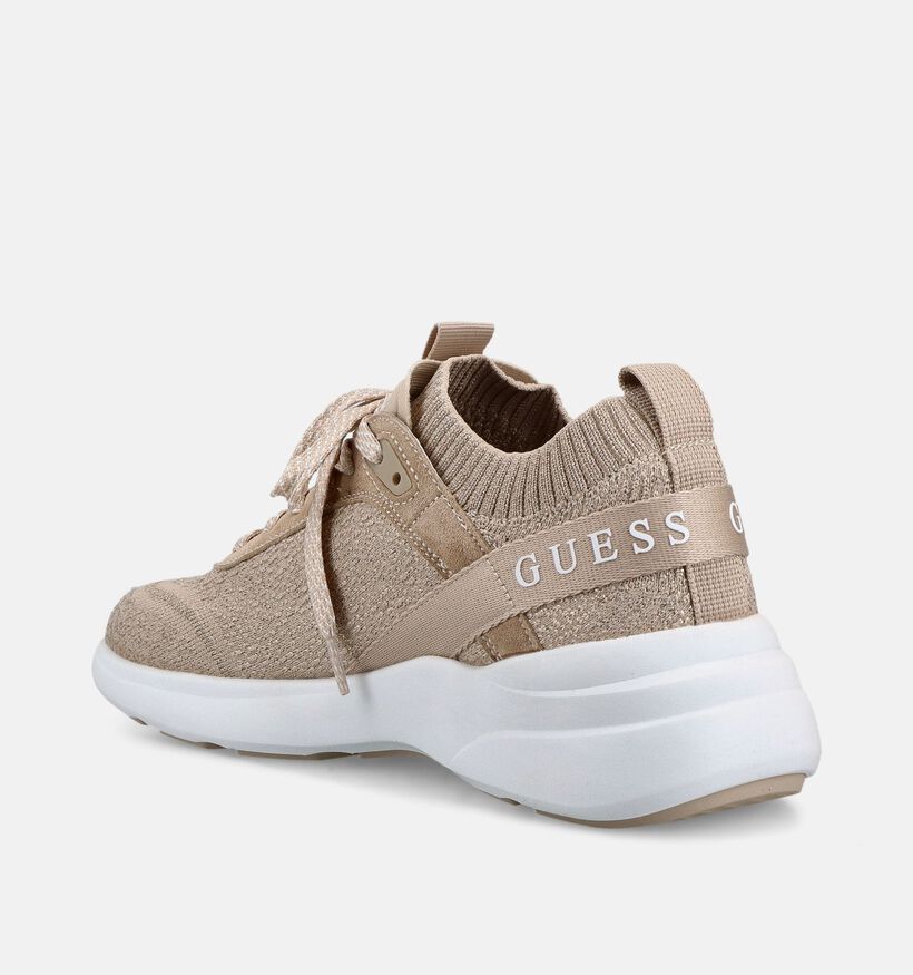 Guess Mildred Gouden Hardloopschoenen voor dames (369817) - geschikt voor steunzolen