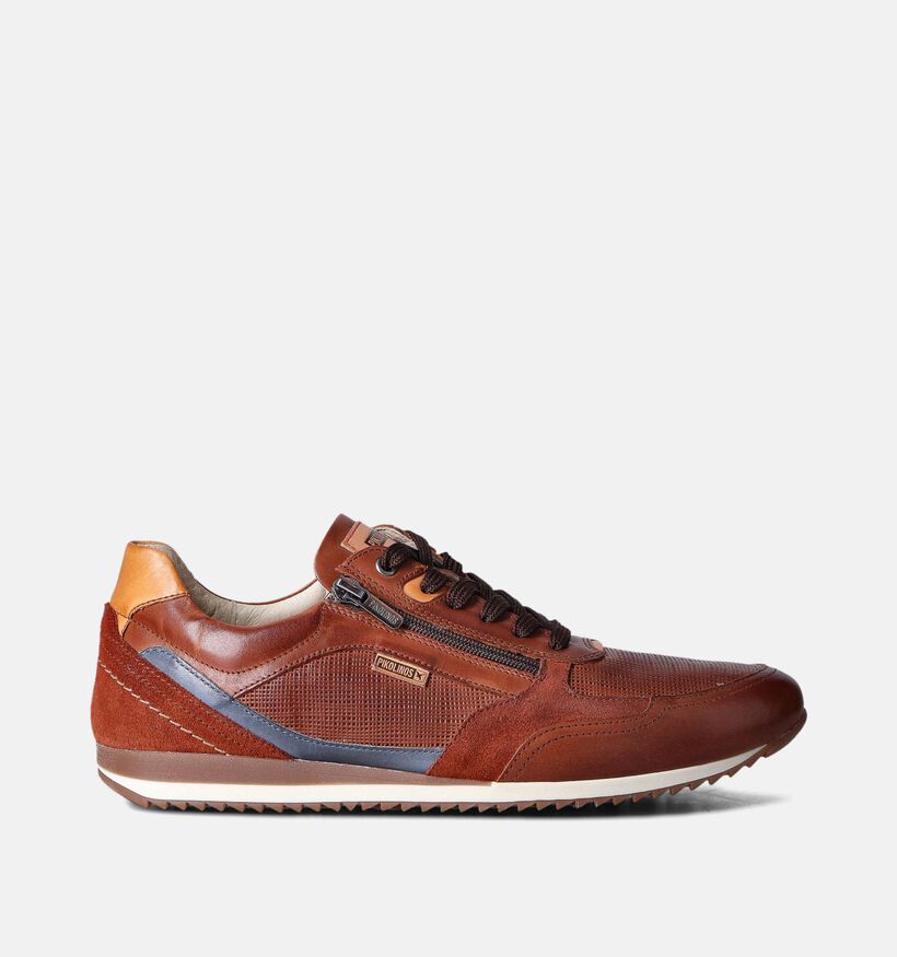Pikolinos Liverpool Cognac Veterschoenen voor heren (355440) - geschikt voor steunzolen