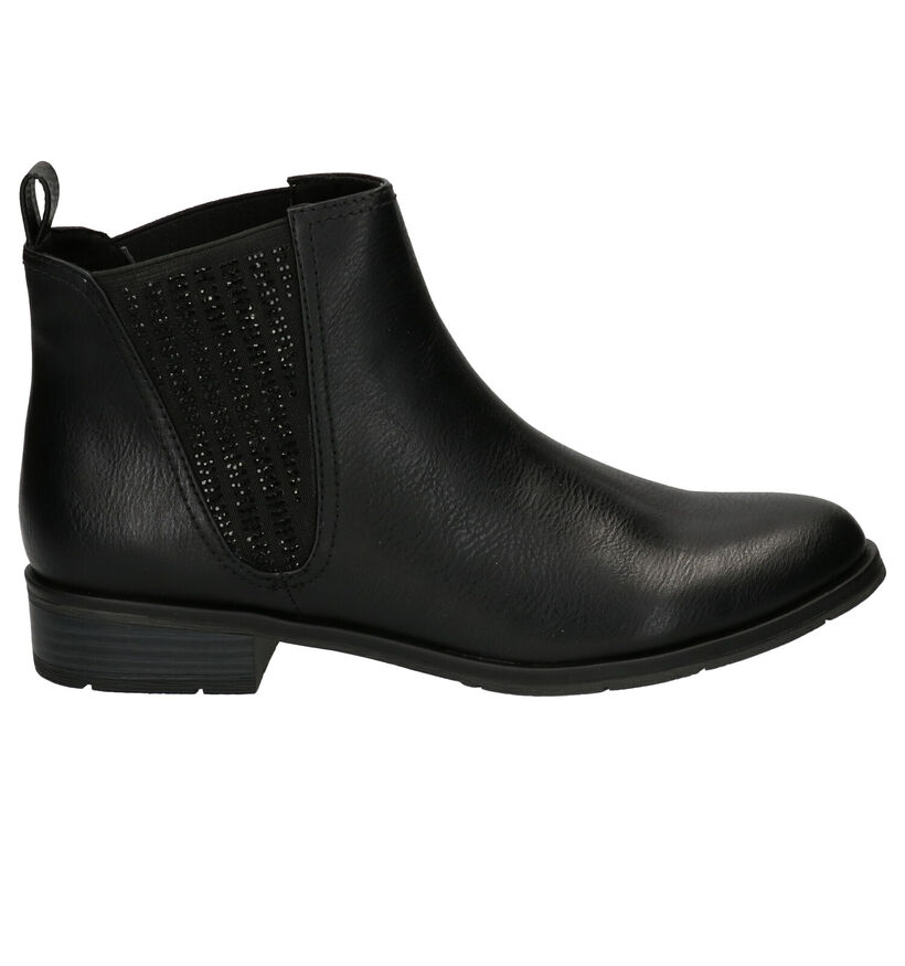 Marco Tozzi Zwarte Chelsea Boots in kunstleer (257245)