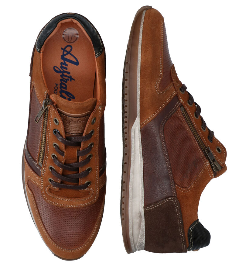 Australian Browning Bruine Veterschoenen voor heren (329966) - geschikt voor steunzolen