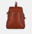 Bear Design Cognac Leren Rugzak voor dames (334004)