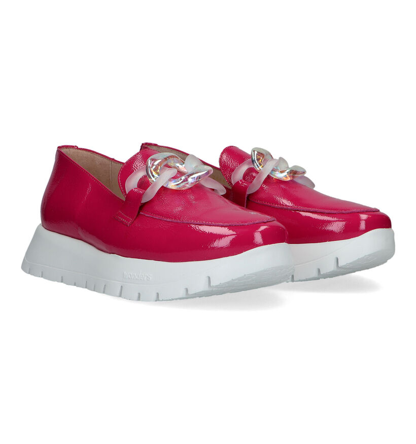 Wonders Chaussures à enfiler en Rose fuchsia pour femmes (324752) - pour semelles orthopédiques