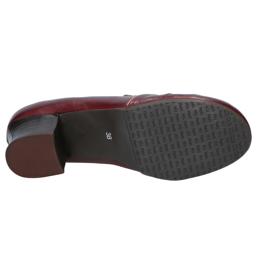 Miz Mooz Flynn Escarpins en Bordeaux en cuir (262692)