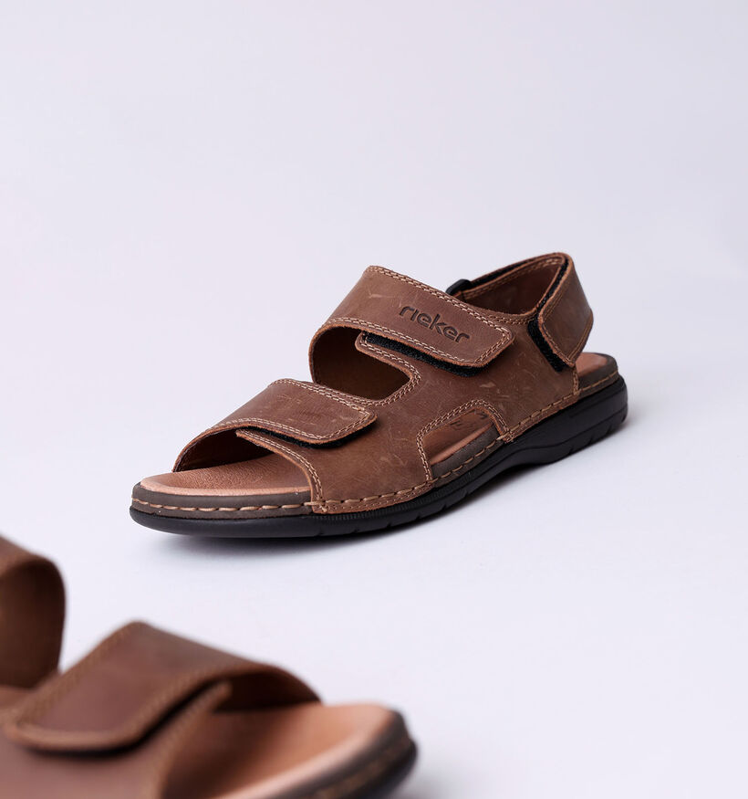 Rieker Bruine Sandalen voor heren (354829)